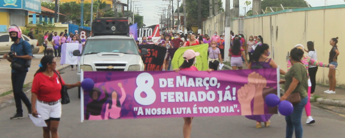 Caminha dia Internacional da Mulher Parintins