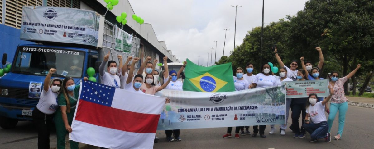 Desvalorizados, profissionais de enfermagem irão às ruas pedir a votação do piso salarial nacional da categoria no dia 08/03