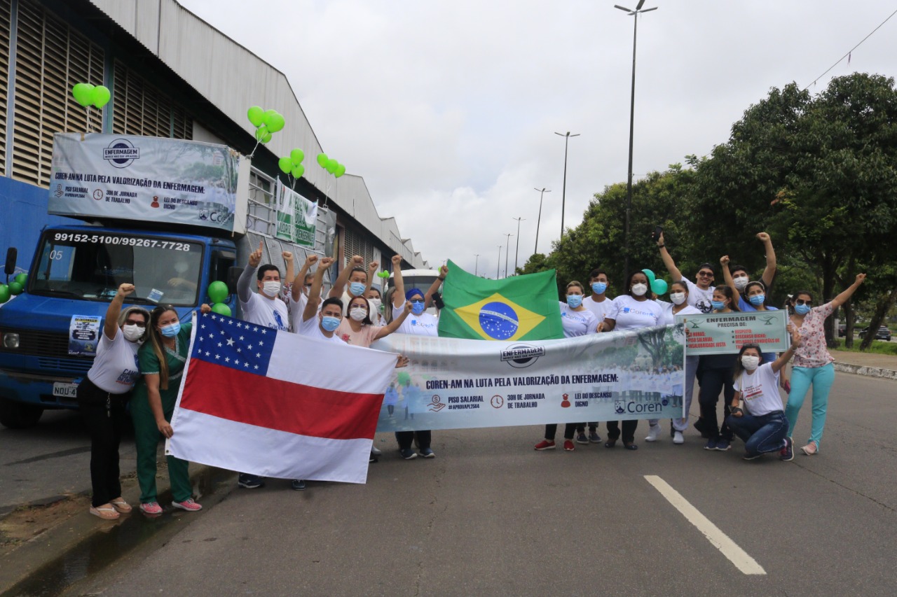 Desvalorizados, profissionais de enfermagem irão às ruas pedir a votação do piso salarial nacional da categoria no dia 08/03