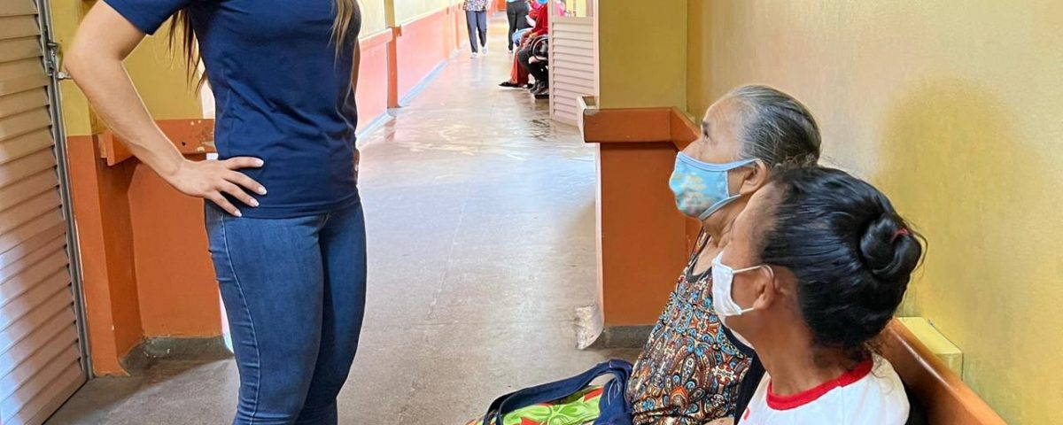 Brena Dianná em Hospital Padre Colombo