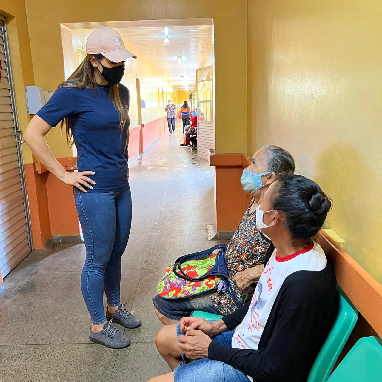 Brena Dianná em Hospital Padre Colombo