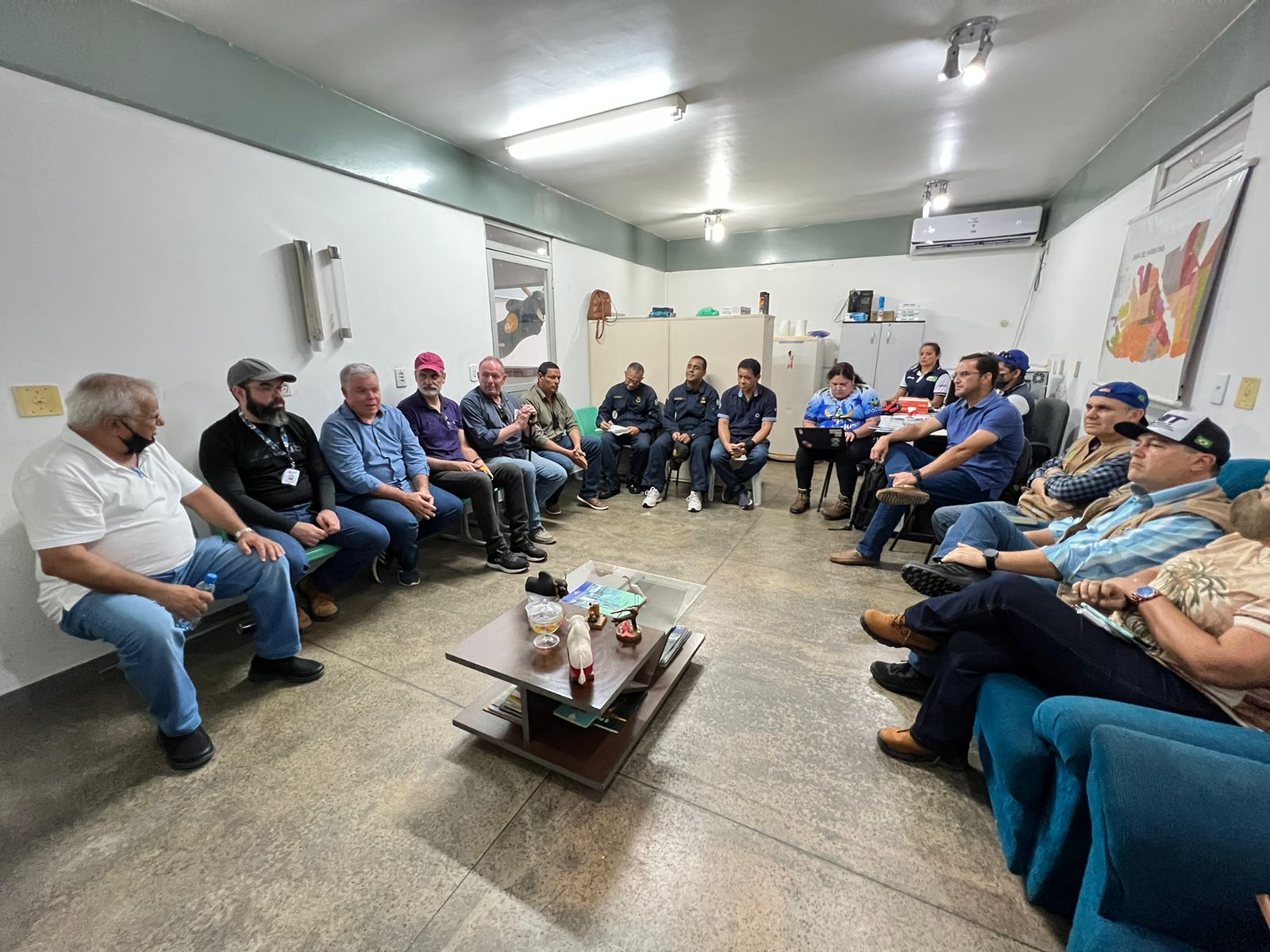 Prefeito em exercício planeja operações fluviais durante o Festival com Marinha e DNIT