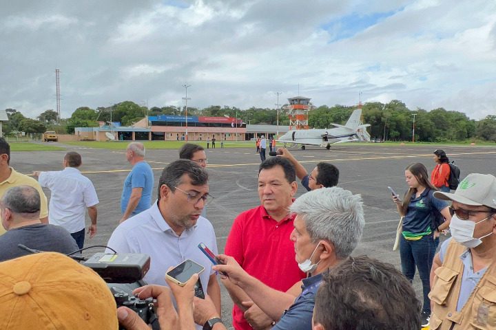 Tony Medeiros acompanha governador Wilson Lima em Parintins e destaca convênio com o Hospital Padre Colombo