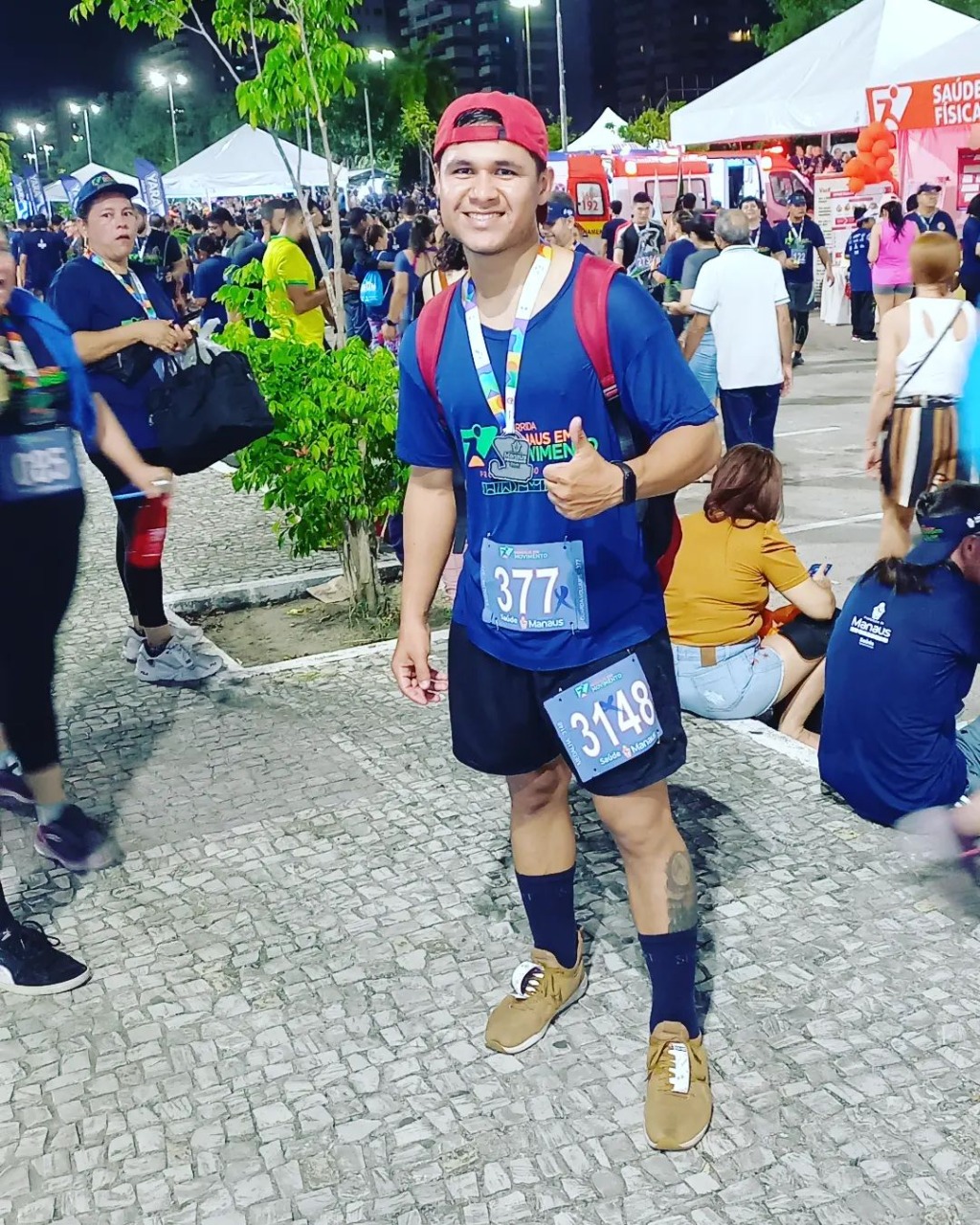 Atletas de Parintins participam da Maratona de Manaus 2022