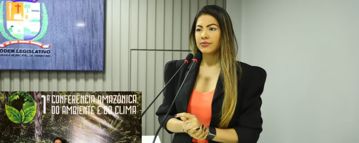 Brena Dianná fala da sua participação na Conferência Amazônica e reforça proposituras