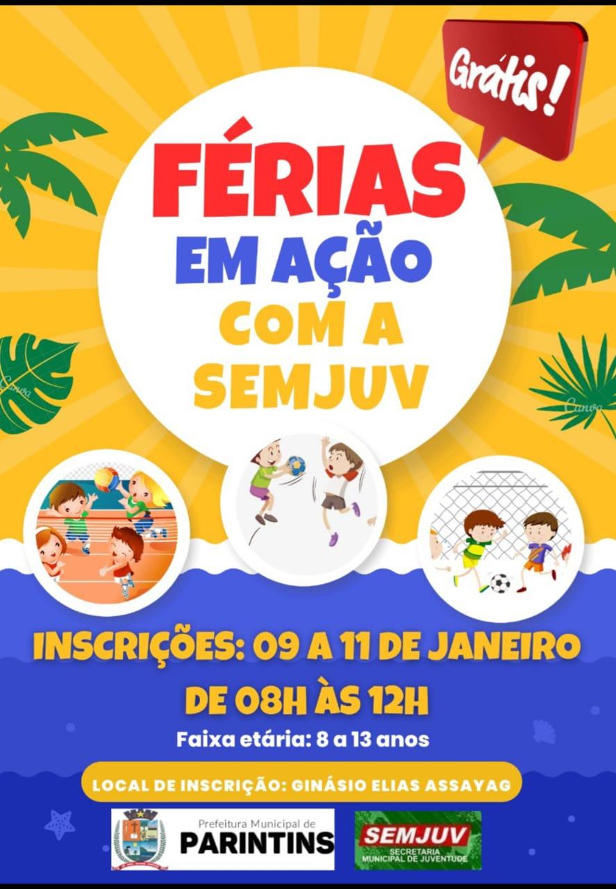 Prefeitura promove projeto “Férias em Ação com a Semjuv”